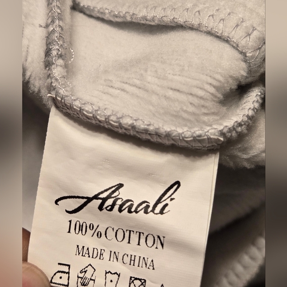 Asaali Sweatpants Color Grey/Black Size Small - Picture 12 of 12